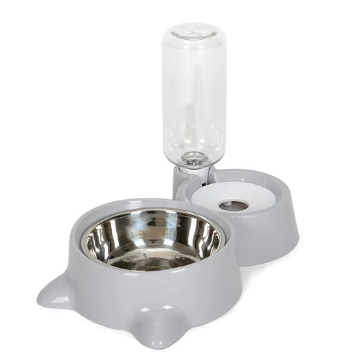 Fuente Automática de Agua y Comida para Gatos y Perros con Dispensador por Gravedad - Image 9