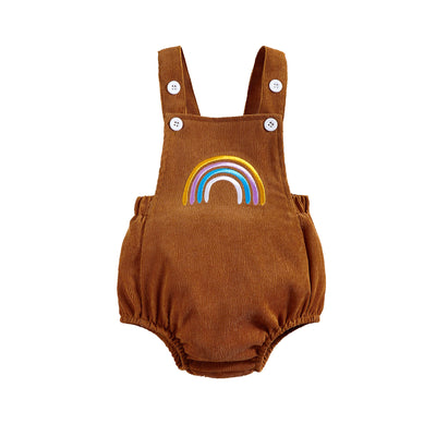 Enterizo Infantil Arcoíris de Pana para Primavera y Verano - Image 20