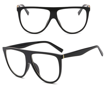 Women's full-frame tortoiseshell sunglasses with gradient purple lenses, shown from front and angled views. - Image 6