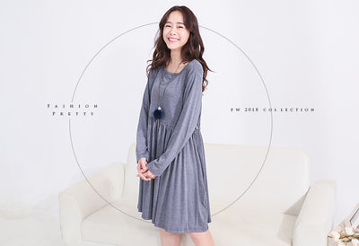 Vestido de Maternidad y Lactancia - Estilo Elegante para Mamá e Hijo - Image 22