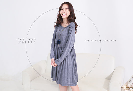 Vestido de Maternidad y Lactancia - Estilo Elegante para Mamá e Hijo - Image 22