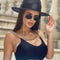 Gafas de Sol Estilo Coreano con Cadena de Personalidad para Mujer