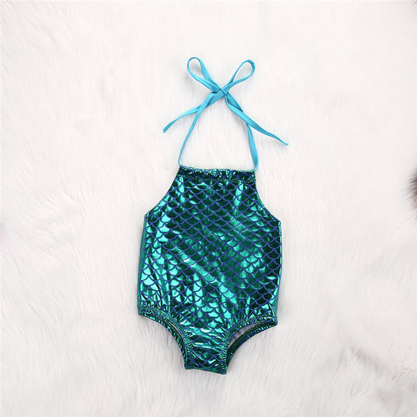 Traje de Baño Sirena Una Pieza para Niña - Diseño Moderno y Divertido - Image 3