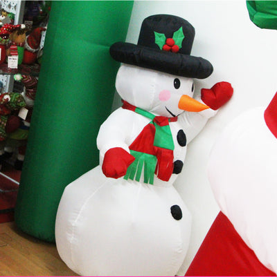 Arco Inflable Papá Noel y Muñeco de Nieve - Image 3