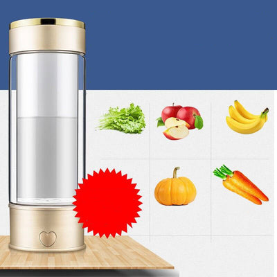 Generador de Agua Hidrogenada con Iones Negativos - Vaso Ionizador Portátil - Image 4