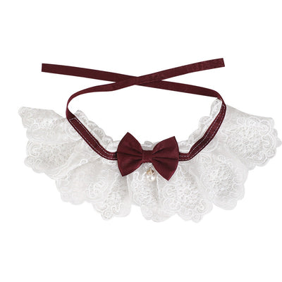 Collar Pañoleta de Encaje para Gatos Todas las Estaciones - Image 5