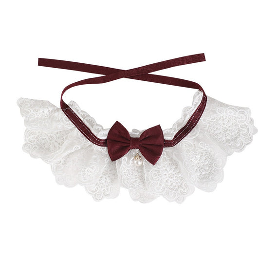 Collar Pañoleta de Encaje para Gatos Todas las Estaciones - Image 5