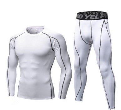 Traje de Compresión Deportivo Completo para Hombre - Manga Larga - Image 12