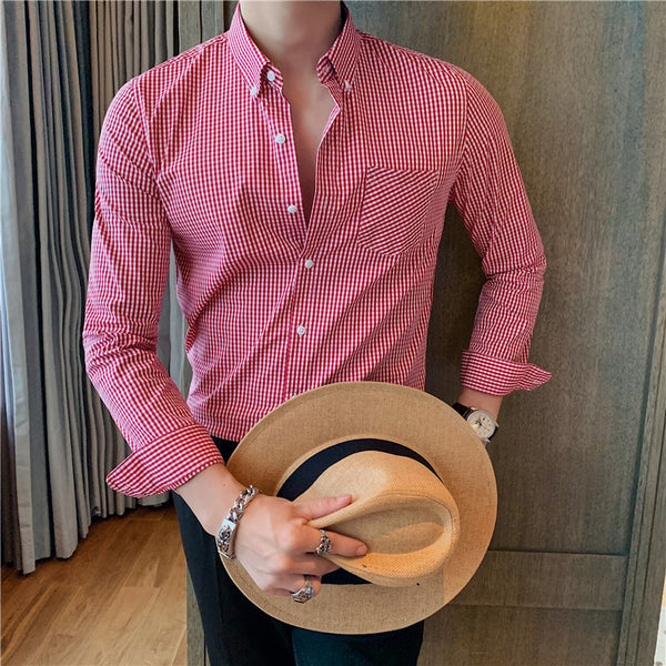Camisa de Cuadros para Hombre - Fresca y Cómoda