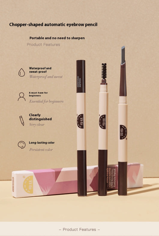 Lápiz de Cejas Doble Punta Ultra Fino Impermeable y Resistente al Sudor - Image 21