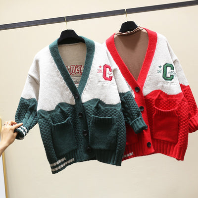 Cardigan Retorcido Estilo Relajado - Suéter Cómodo y Moderno