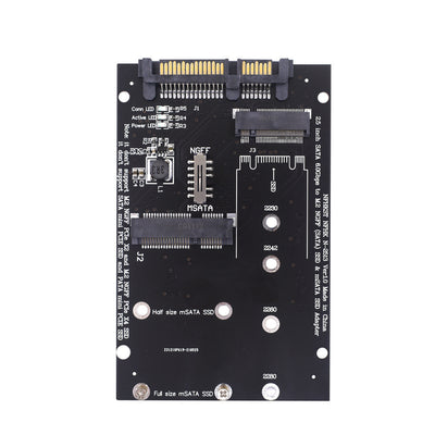 Adaptador Convertidor SATA3 a M.2 NGFF - Tarjeta de Expansión SSD