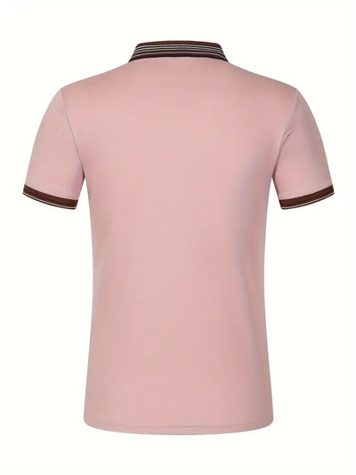 Polo Ejecutivo Bicolor de Manga Corta para Hombre - Image 14