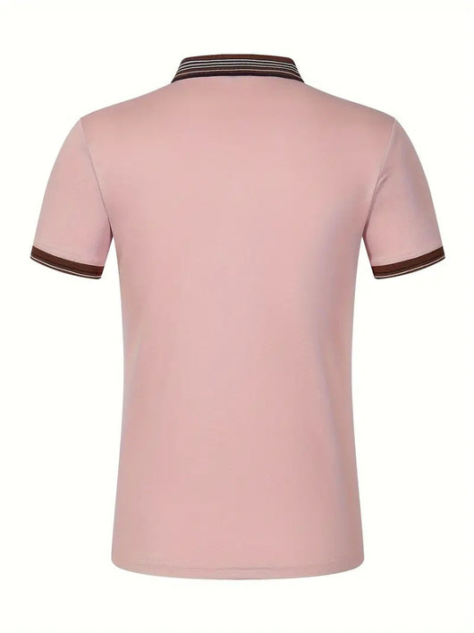 Polo Ejecutivo Bicolor de Manga Corta para Hombre - Image 14