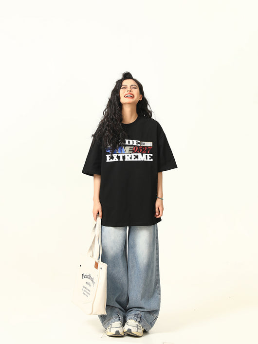 Playera Retro para Parejas de Algodón 100% - Image 17