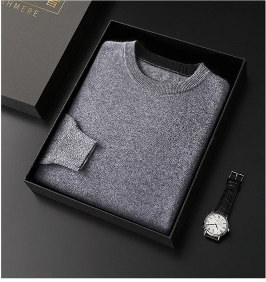 Suéter de Cuello Redondo Tejido para Hombre - Image 9