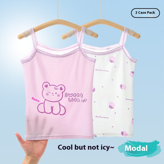 Camiseta Tirantes de Algodón para Niñas - Talla Grande - Image 12