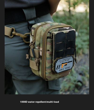 Bolsa Táctica Multifunción para Cintura - Kit Completo de Equipo Outdoor Camuflaje - Image 8