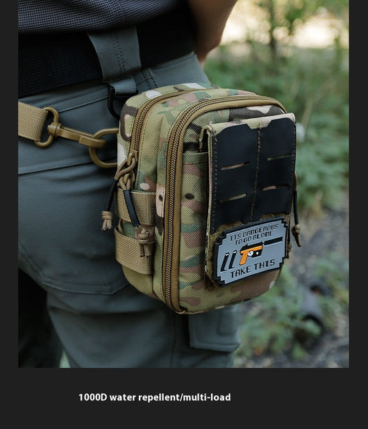 Bolsa Táctica Multifunción para Cintura - Kit Completo de Equipo Outdoor Camuflaje - Image 8