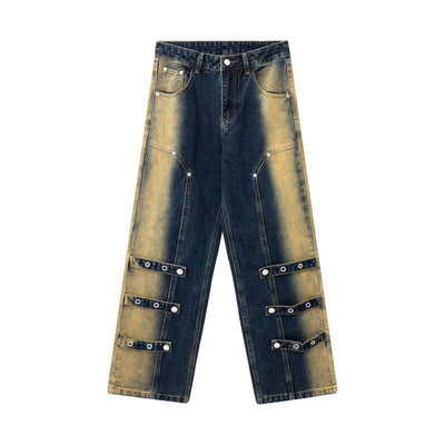 Jeans Unisex Estilo Urbano American Monkey Wash - Image 2