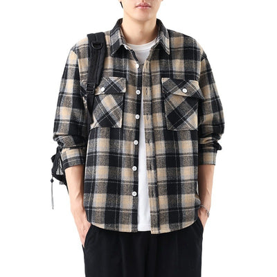 Camisa de Cuadros Manga Larga para Hombre - Image 5