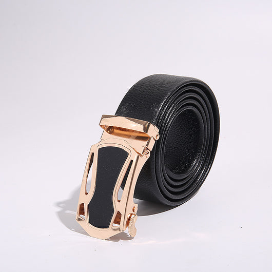 Cinturón Automático Ejecutivo Negro con Hebilla Deportiva - Image 12