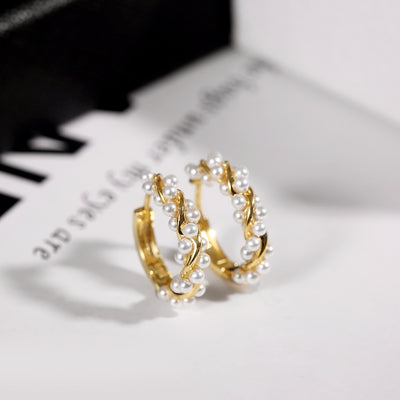 Aretes de Perla Lujo Verano Mujer - Diseño de Alto Sentido - Image 6