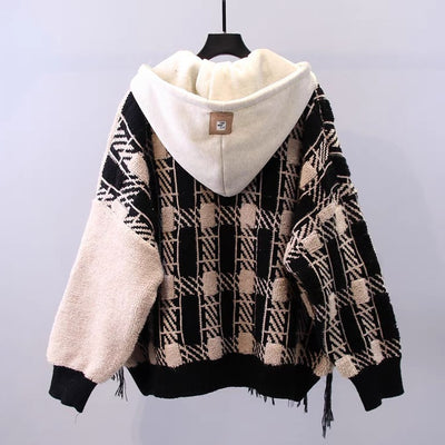 Cardigan Tejido Holgado con Borlas para Mujer - Image 7
