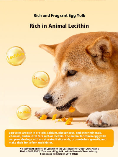 Premios para Perros con Yema de Huevo y Carne - Snacks Nutritivos para Entrenamiento - Image 10