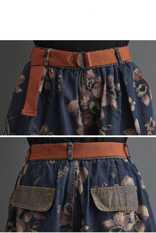 Shorts Anchos de Pierna Estampado para Mujer - Comodidad y Estilo - Image 4
