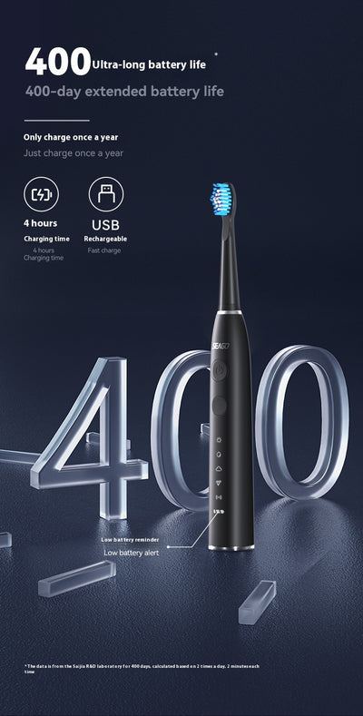 Cepillo de Dientes Eléctrico Recargable con Desinfección UV - Image 9