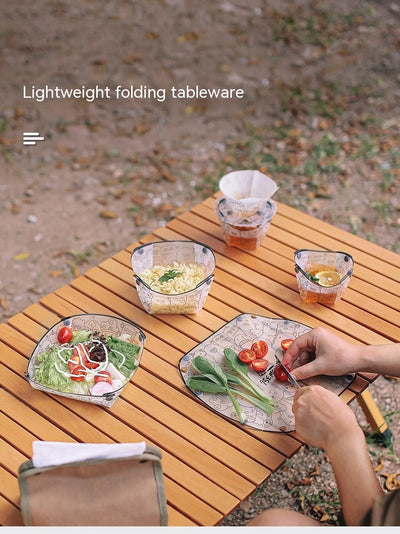 Platos Plegables Portátiles para Viajes y Camping - Image 21