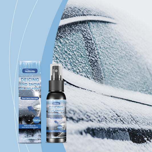 Descongelante para Autos - Derrite Hielo y Nieve al Instante