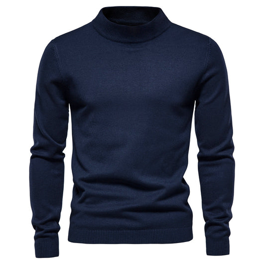 Suéter Slim Fit Cuello Medio Multicolor para Hombre - Image 10