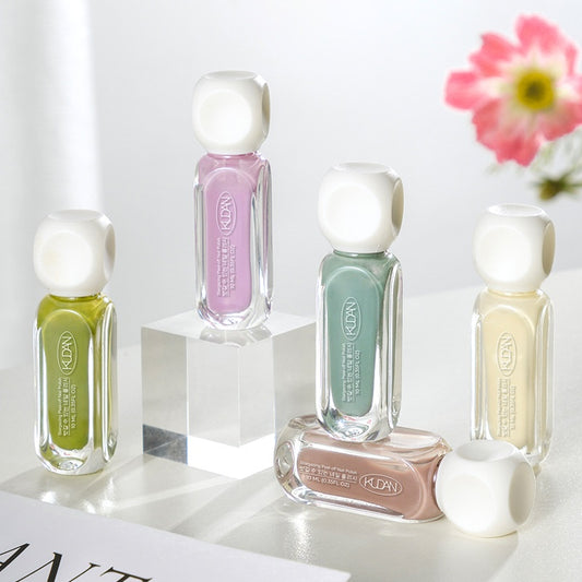 Esmalte de Uñas a Base de Agua Pelable Secado Rápido Color Macaron Verano