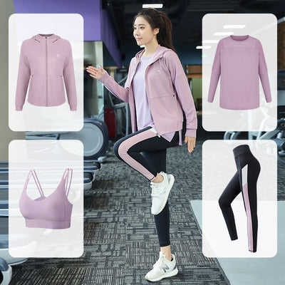 Conjunto de 4 Piezas Yoga Talla Grande Otoño Invierno para Mujer - Image 15