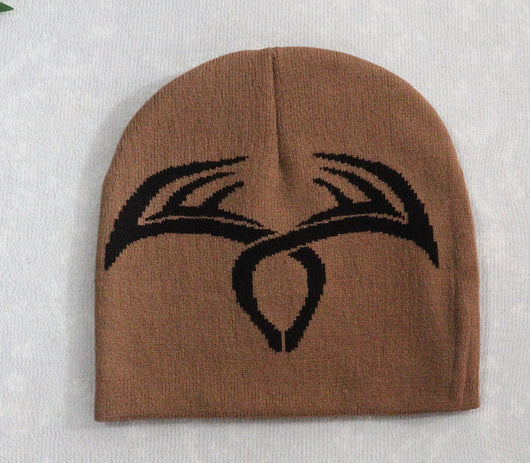 Gorro de Lana con Astas Tejido - Diseño Navideño Trendy - Image 3