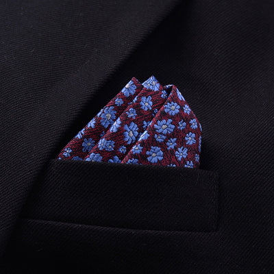 Pañuelo de Bolsillo Estampado para Hombre - Accesorios Formales y Casual Business - Image 44