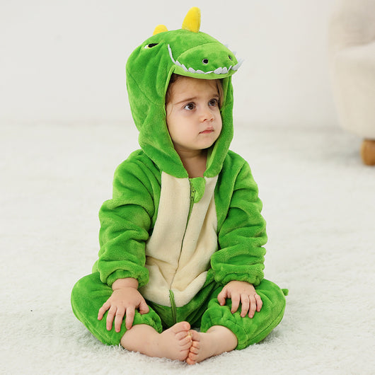 Pijama Enterizo de Franela con Diseño Animal para Bebé - Image 11