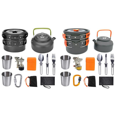 Kit de Cocina Portátil para Camping - Juego Completo de Aluminio - Image 10