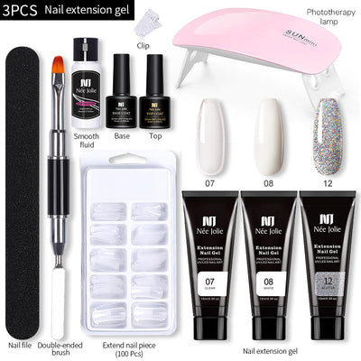Set de Adhesivo Gel para Uñas Artísticas 15ml con Fotocurado - Image 17