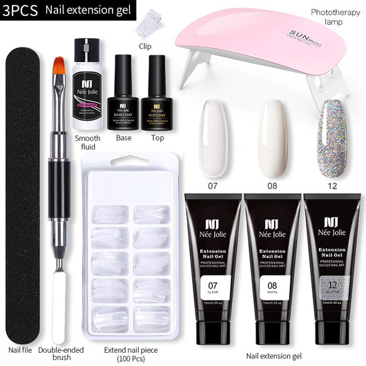 Set de Adhesivo Gel para Uñas Artísticas 15ml con Fotocurado - Image 17