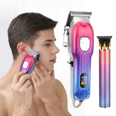 Cortadora de Cabello Profesional 2 en 1 con Grabador de Diseños - Image 10