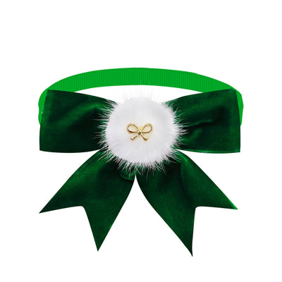 Corbatín Elegante de Ante Ajustable para Mascotas - Image 9