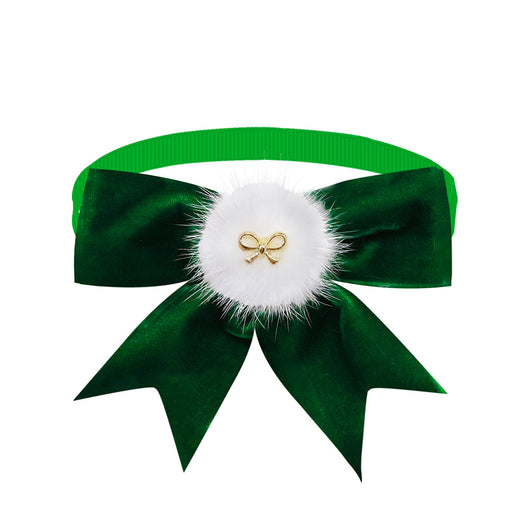 Corbatín Elegante de Ante Ajustable para Mascotas - Image 9