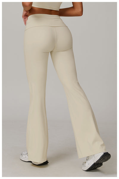 Pantalones Yoga Cintura Alta Plegables para Mujer - Image 24