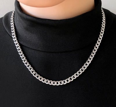 Collar de Acero Titanio para Hombre - Diseño Urbano Moderno - Image 2