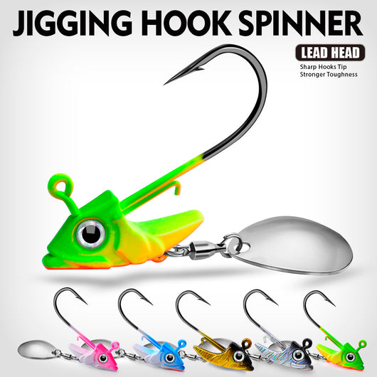 Anzuelo Jig con Contrapeso para Pesca de Fondo - Accesorios de Pesca - Image 14
