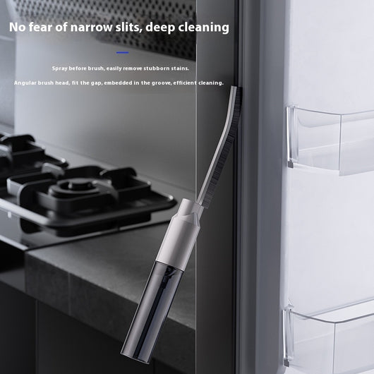Cepillo Limpiador para Grietas de Baño con Dispensador