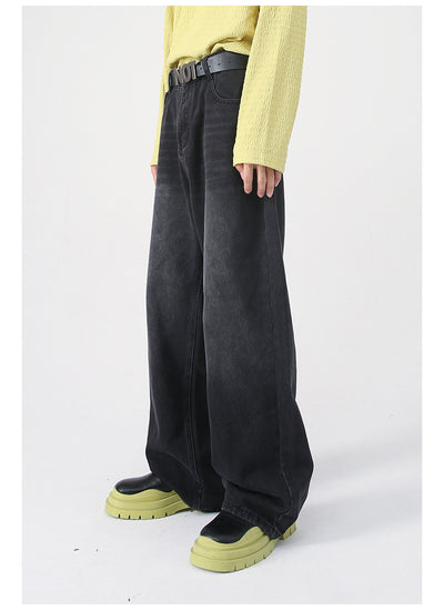Jeans Retro Holgados con Cintura Elástica Estilo Coreano para Hombre - Image 22